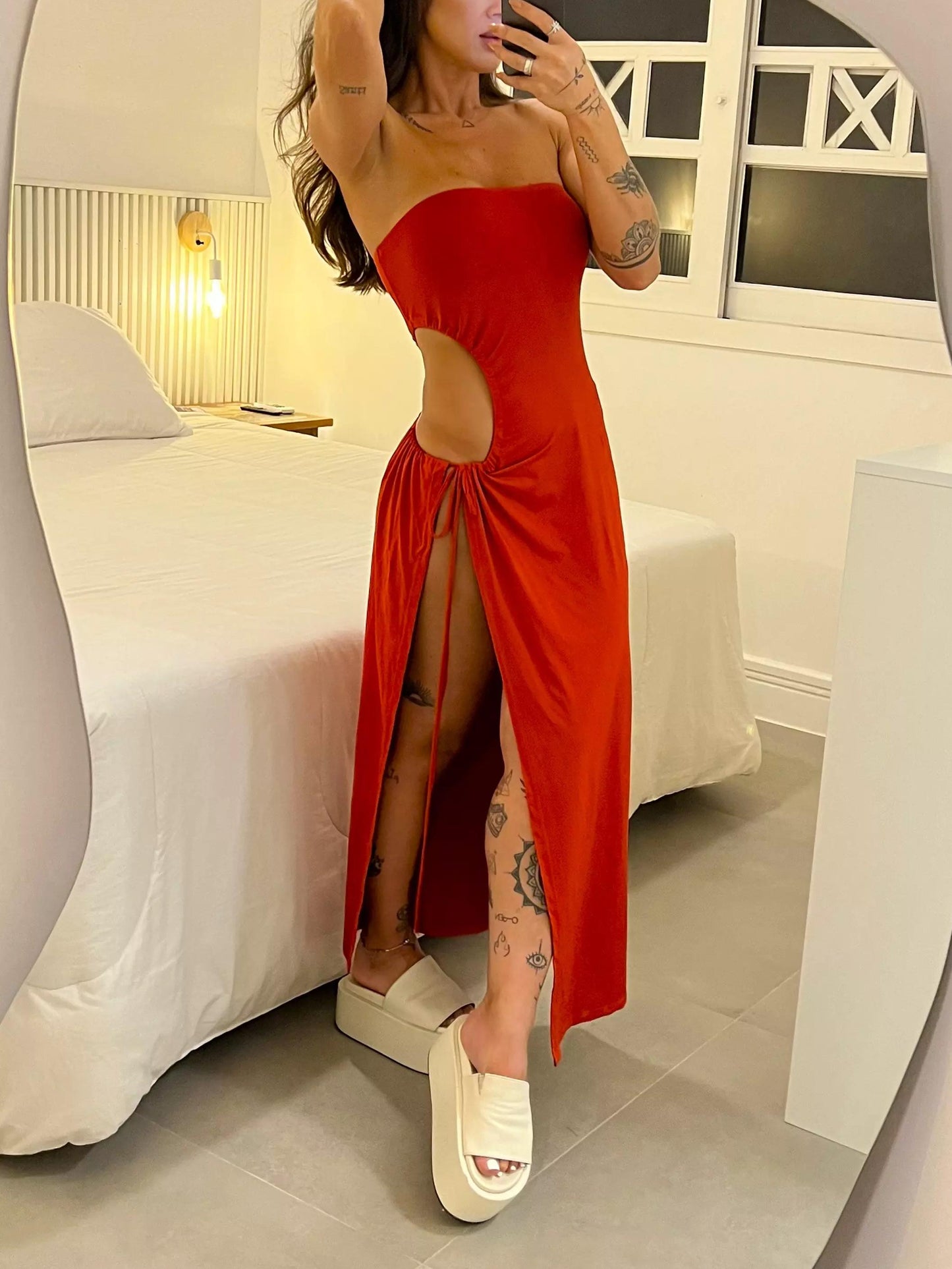 Celeste Strapless Maxi