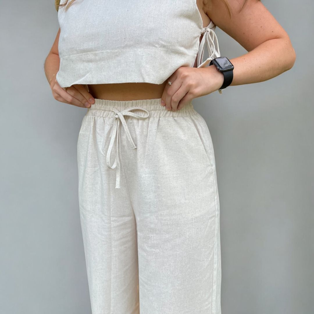 Millie Linen Duo Set