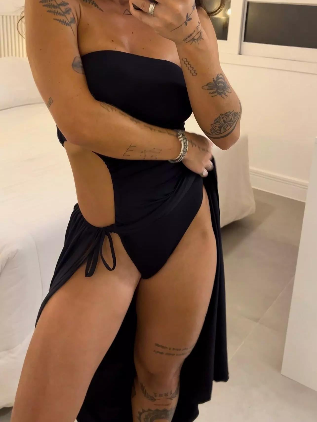 Celeste Strapless Maxi
