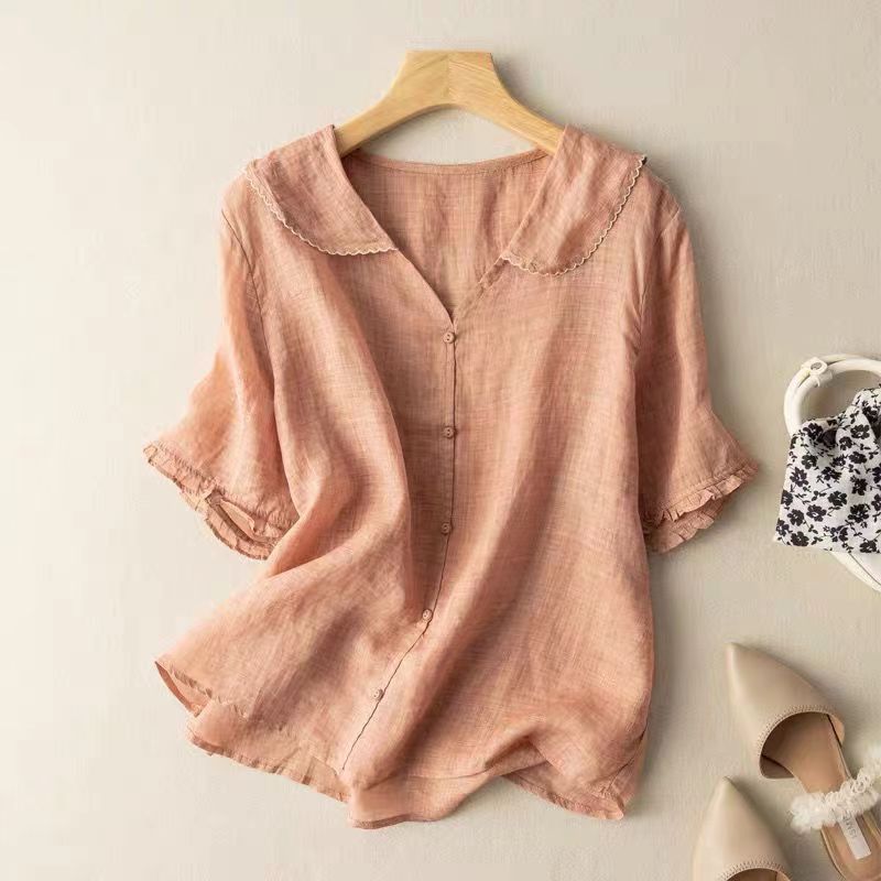 Lucia Relaxed Linen Shirt