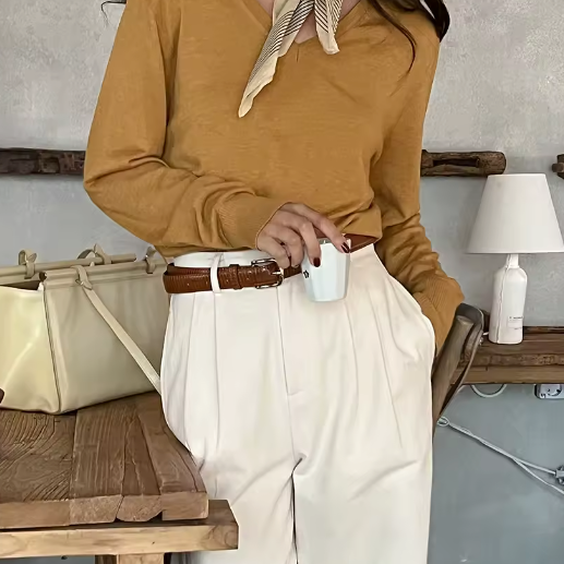 Cropped Trousers