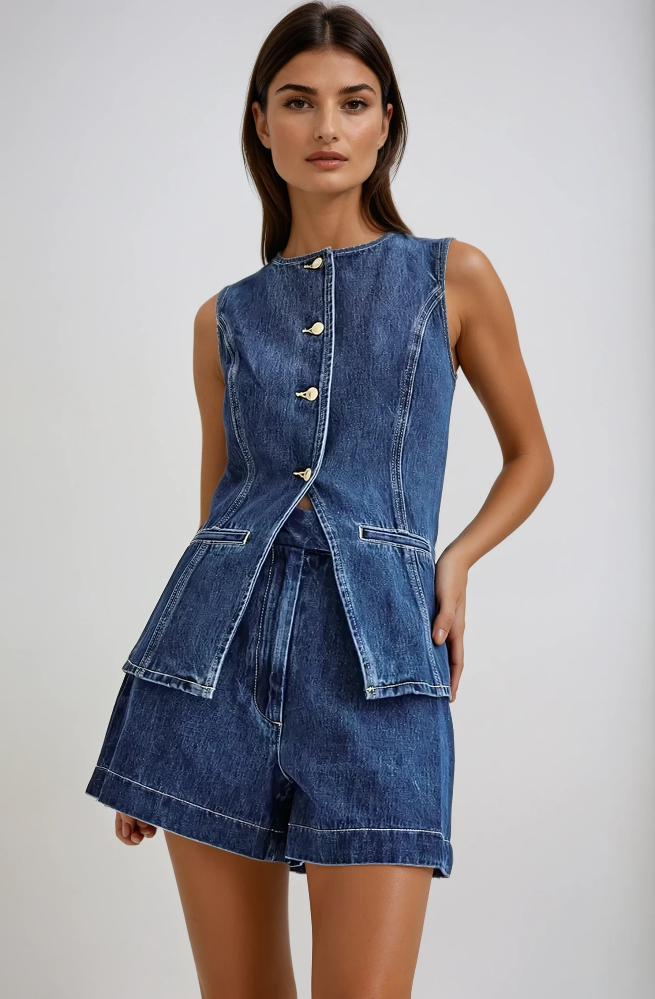 Eden Denim Set