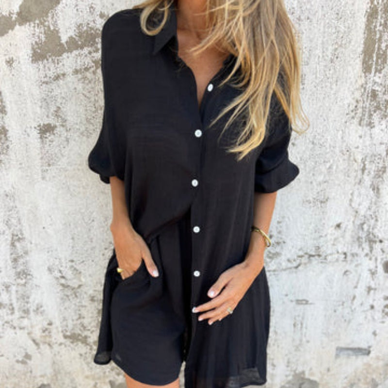 Serena Cozy Shorts Set
