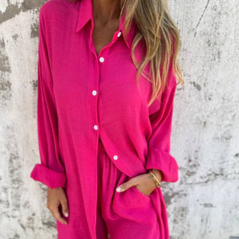 Serena Cozy Shorts Set