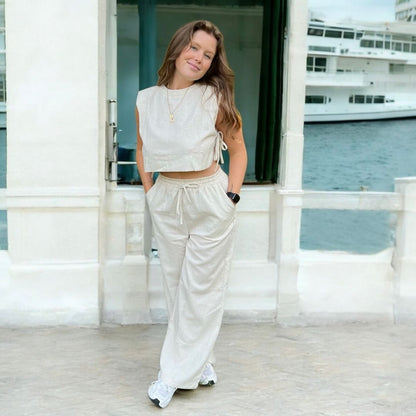 Millie Linen Duo Set