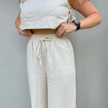 Millie Linen Duo Set