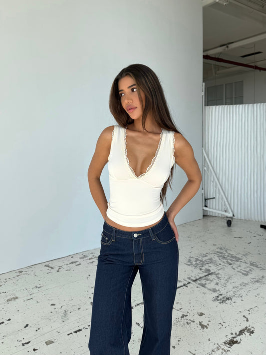 Basic lace top